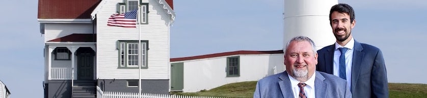 Criminal Lawyers near me in southern Maine; Vincent S. LoConte, Maine Criminal Defense attorneys with Webb Law Firm; shown with founding partner John S Webb