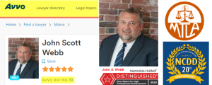 Portland Maine OUI lawyer John Webb can help you if charged with drving drunk or high in the state of Maine.