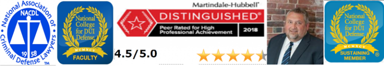 Martindale-Hubbell peer rated attorney and five-star legal reviews