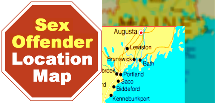 Maine Sex Offender Locator Map