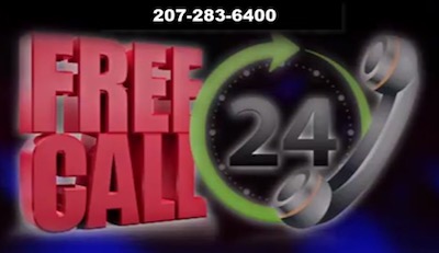 Free Call - 24/7 (207) 283-6400 Webb Law Maine