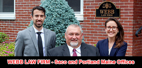Members of Webb Law Maine. Our four criminal defense attorneys have decades of cumulative legal experience in defending those accused of crimes. Frre consultations.